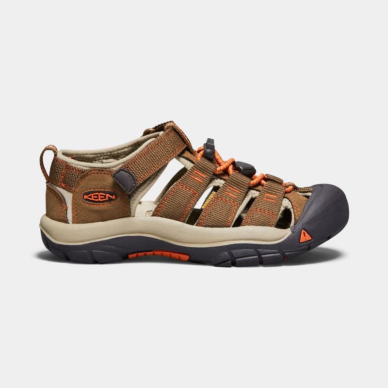 Keen Newport H2 - Çocuk Sandalet - Kahverengi/Turuncu - Türkiye (768345IWZ)